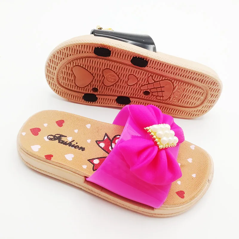 New style good quality Platform PVC Summer beach Kids Flip Flop Slippers