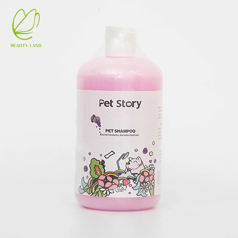Hot Sale Natural Skin Care Pet Mites Deodorant Lasting Fragrance Gel Shower Smoothing Pet Plant Essential Oil Shampoo
