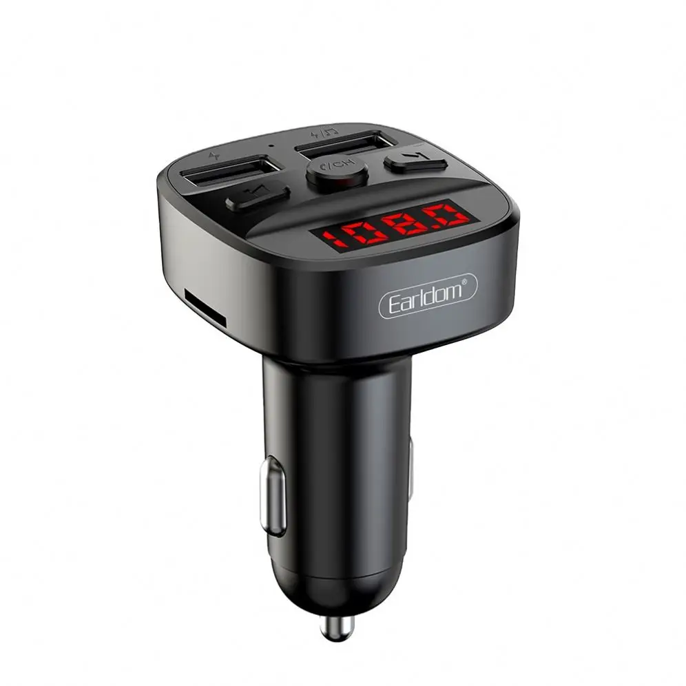 EARLDOM беспроводной BT автомобильный комплект MP3 плеер FM-передатчик с USB для SD MMC TF слот карт памяти