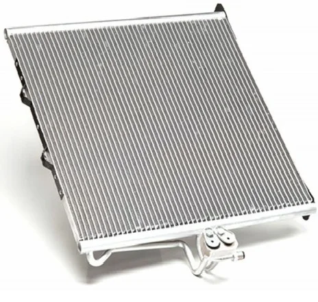 Factory aluminum microchannel heat exchanger for V-type chiller