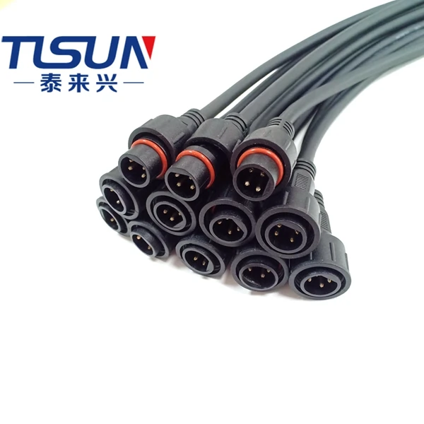 M16 IP65 IP67 IP68 Waterproof Power Connector Cable M16  Connector