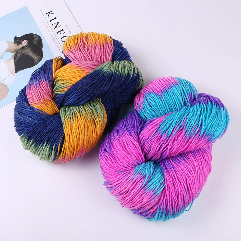 Wholesale High Quality 100% Acrylic Yarns Crochet 100% Acrylic Soft Worsted Bulk Acrylic Fiber