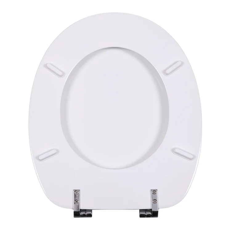Bofan Promotional bathroom wall hanging kirsite hinge wc wood toilet seat price cover bidet in toilet
