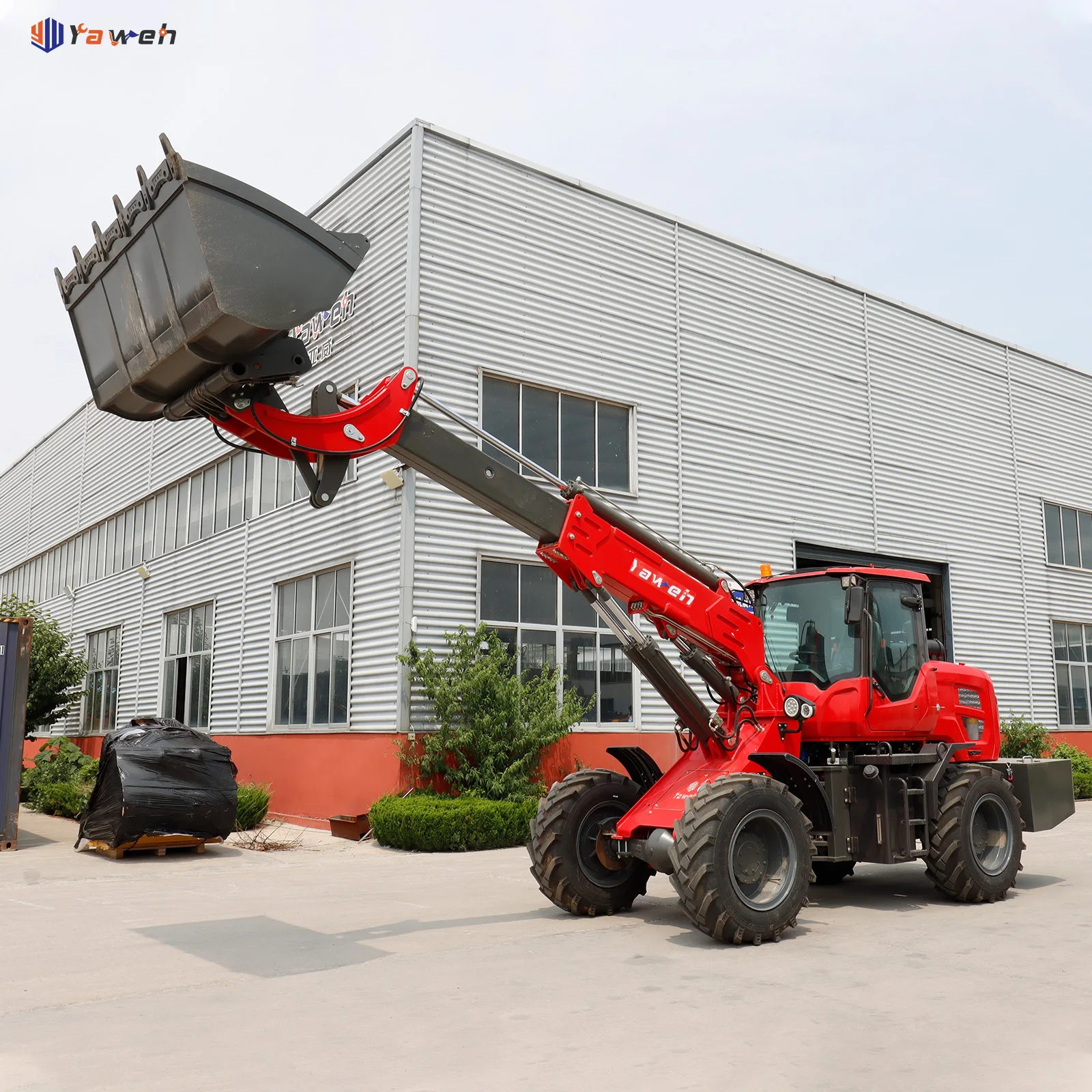 Yaweh  China 1.8 Ton Load Capacity for Construction and Agriculture Telescopic Loader