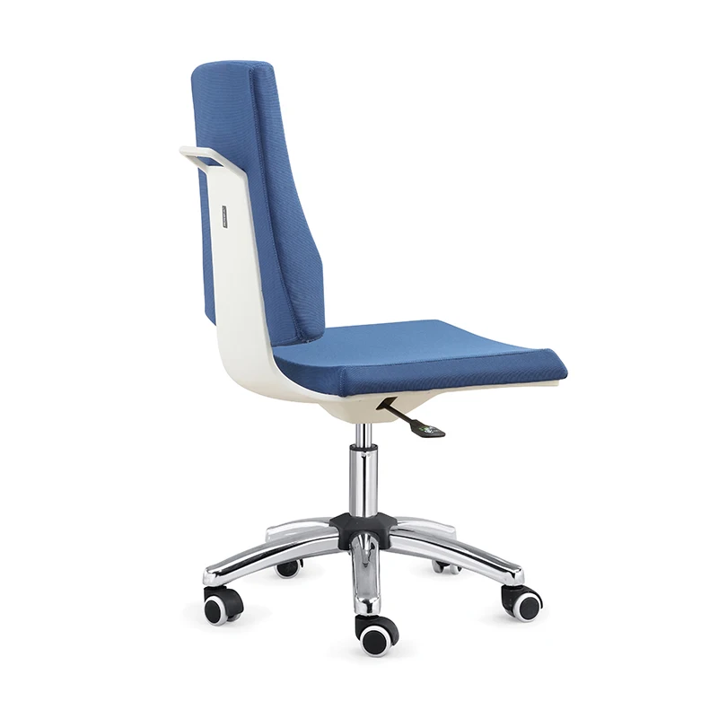 Quality approved armless swivel chatting chair saddle chair ergonomic