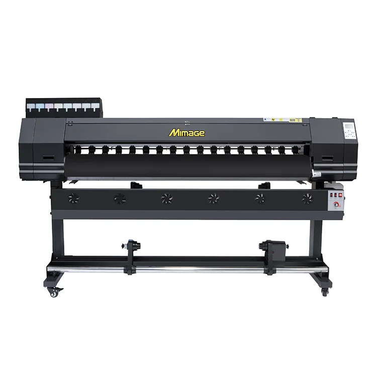 6ft eco solvent EPS0N i3200 head inkjet printer printing 8 colors CMYK LC LM LK LLK color machine