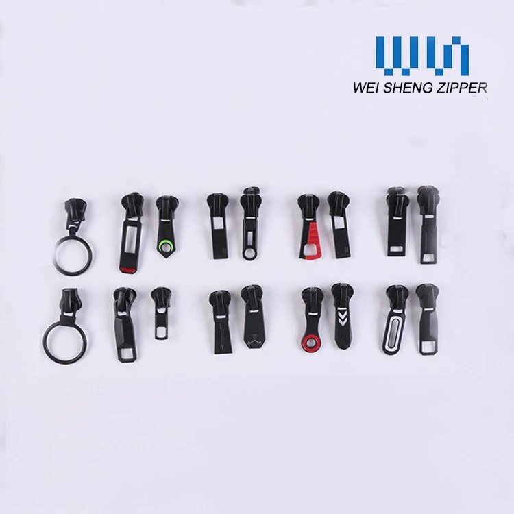 WS, быстрая доставка, индивидуальные слайдеры на молнии различных стилей, подходят для аксессуаров для багажа