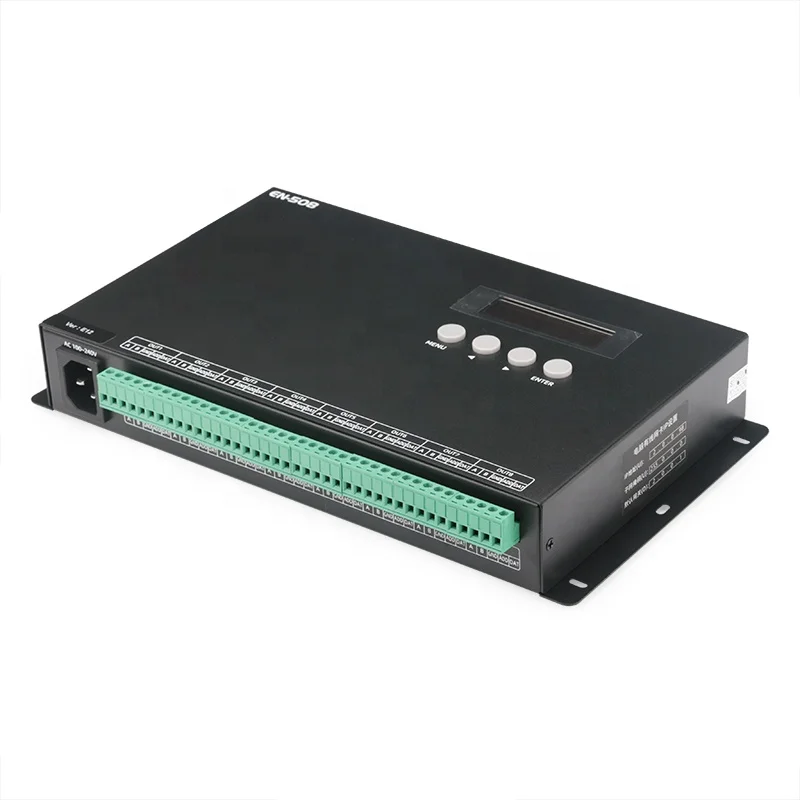 EN-508 Art-Net 8CH 8 Channel Output Programmable SPI Pixel Digital ONLINE LED Controller