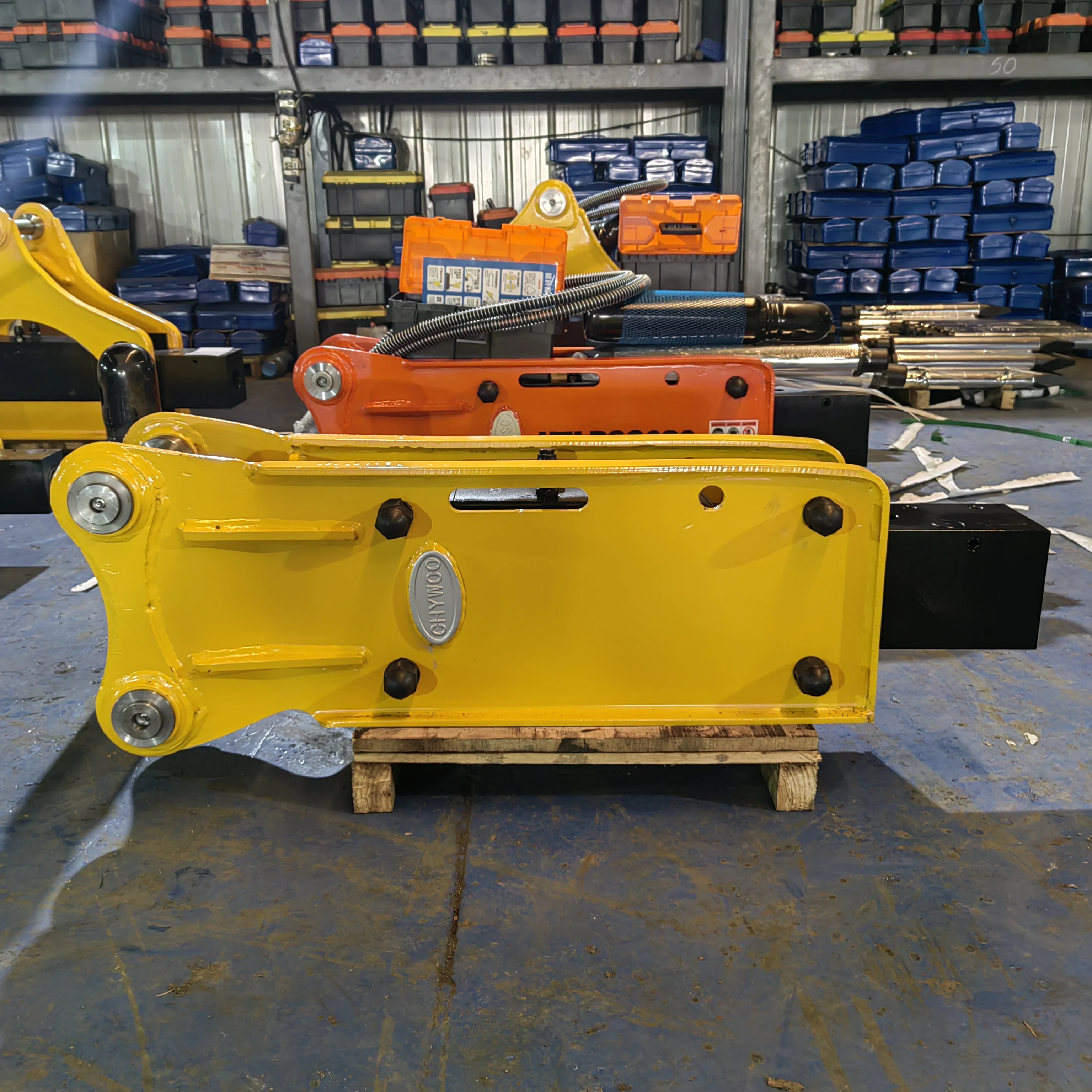 SB43 BRT750 chisel diameter 75mm rock hammer for 6-9t excavator hydraulic breaker at factory price