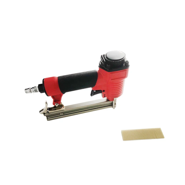 Pneumatic Pins Stapler Automatic feeding Air nailer gun Furniture wood tool for Make sofa / furniture