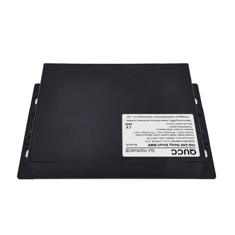 QUCC 13S 16S 19S 23S 24S LFP NMC BMS RS485 CANBUS 48v 60v 72v 80v 200A 300A 400A Intelligent BMS Relay contactor bms