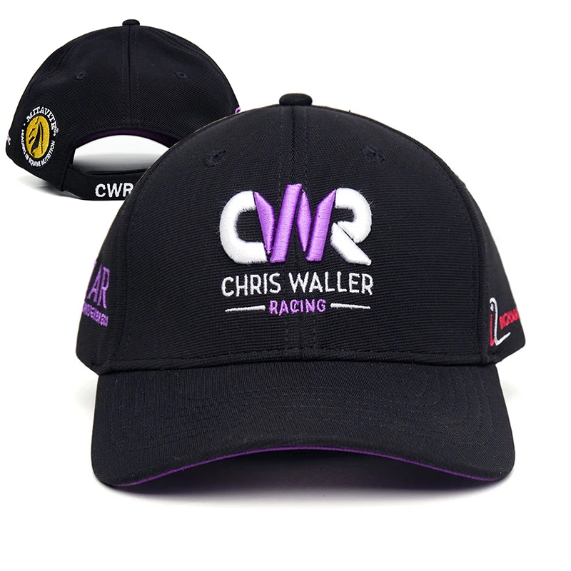 Custom New Design Polyester Baseball Hats Manufacturer 3D Embroidery 6 Panel Baseball Cap