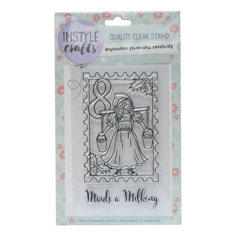Scrapbooking Decoration Diy Kids Gift Stationery Transparent Stamp Wishing Rubber Clear Stamp For Card Making