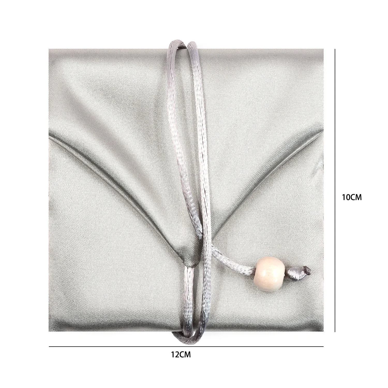Wholesale Promotion satin Cloth Jewelry Pouches / Drawstring Bags