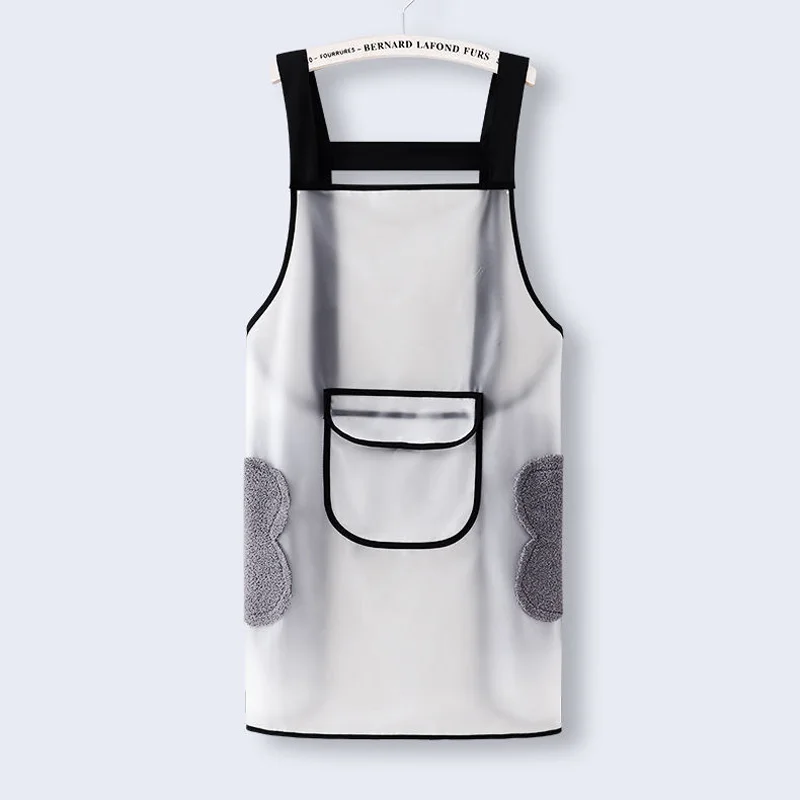 Barista Restaurant Denim Apron For Men Cooking Chef BBQ Jean Aprons Customized Bar Bartender Apron