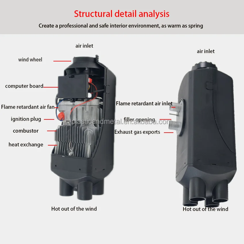 air parking diesel heater 12V/24V 5000W