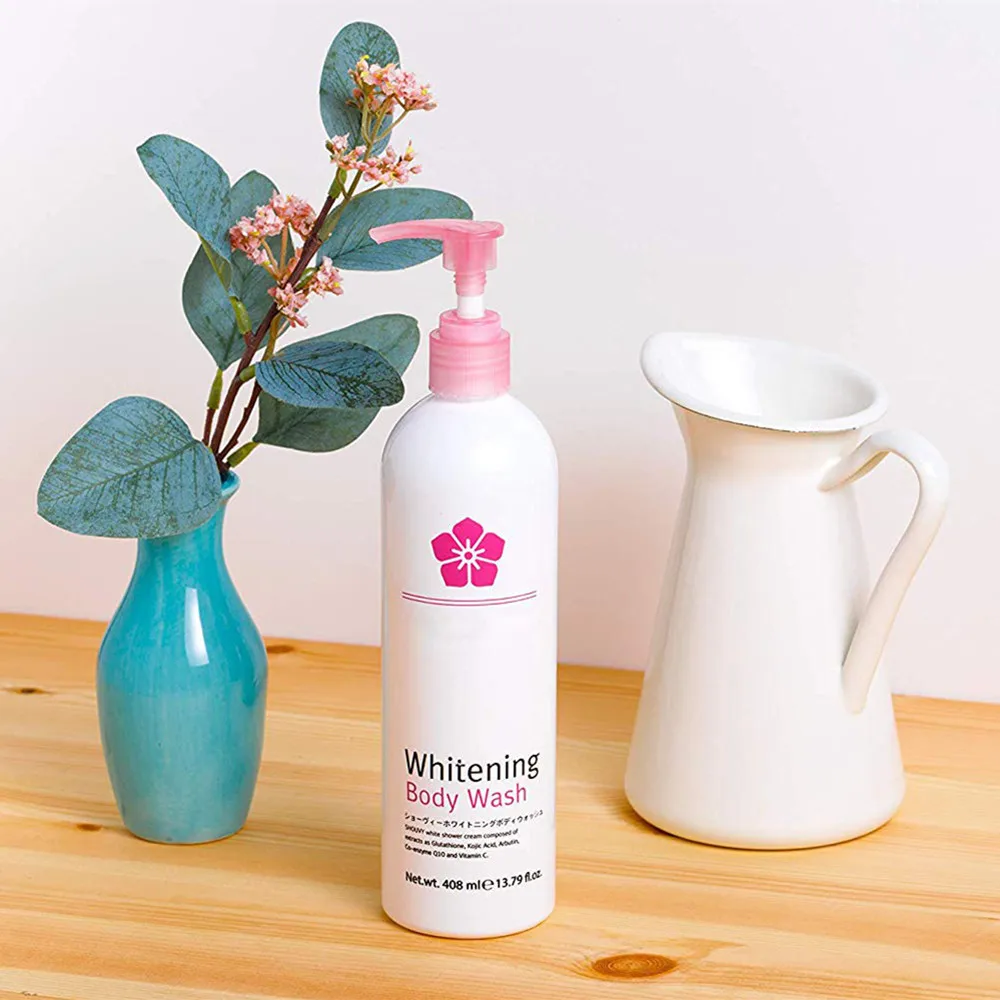 Private Label Organic Glutathione Vitamin C Whitening Body Wash Shower Gel