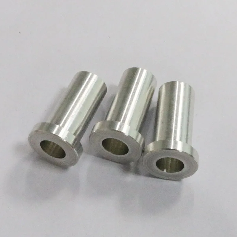Precision CNC Turning Metal Parts Non-standard Flat Head Rivet Aluminum Lathing Hollow Sleeve Bushing