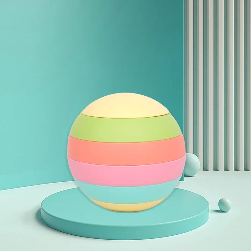 Best Selling Wholesale Poppet Fidget Toy Silicone Baby Stacking Toys Educational Toys Puzzle Fidget Popper Ball