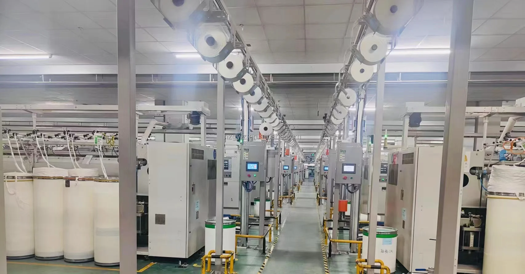 21s/1 polyester viscose yarn 65/35 raw white ring spun yarn knitting yarn