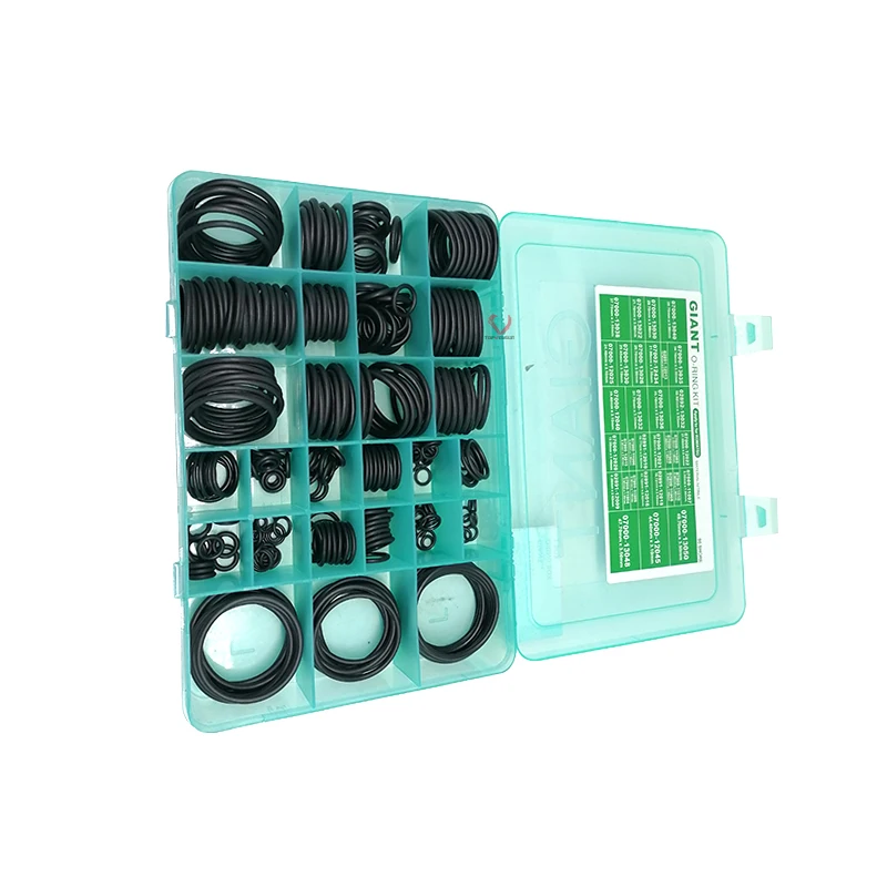 435 PCS Gland O-Ring Seal Kit Giant O-Ring Kit Oring Box For Komatsu Excavator