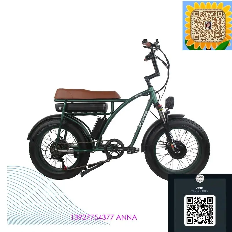 EU UK USA warehouse  GOGOBEST GF750 free shipping dual motor folding motorcycle batteries ebike electric bike