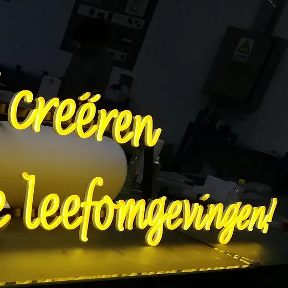 Wholesale LED Neon  Letters Neon Sign Light Lamp 3D Neon Letter for Advertising