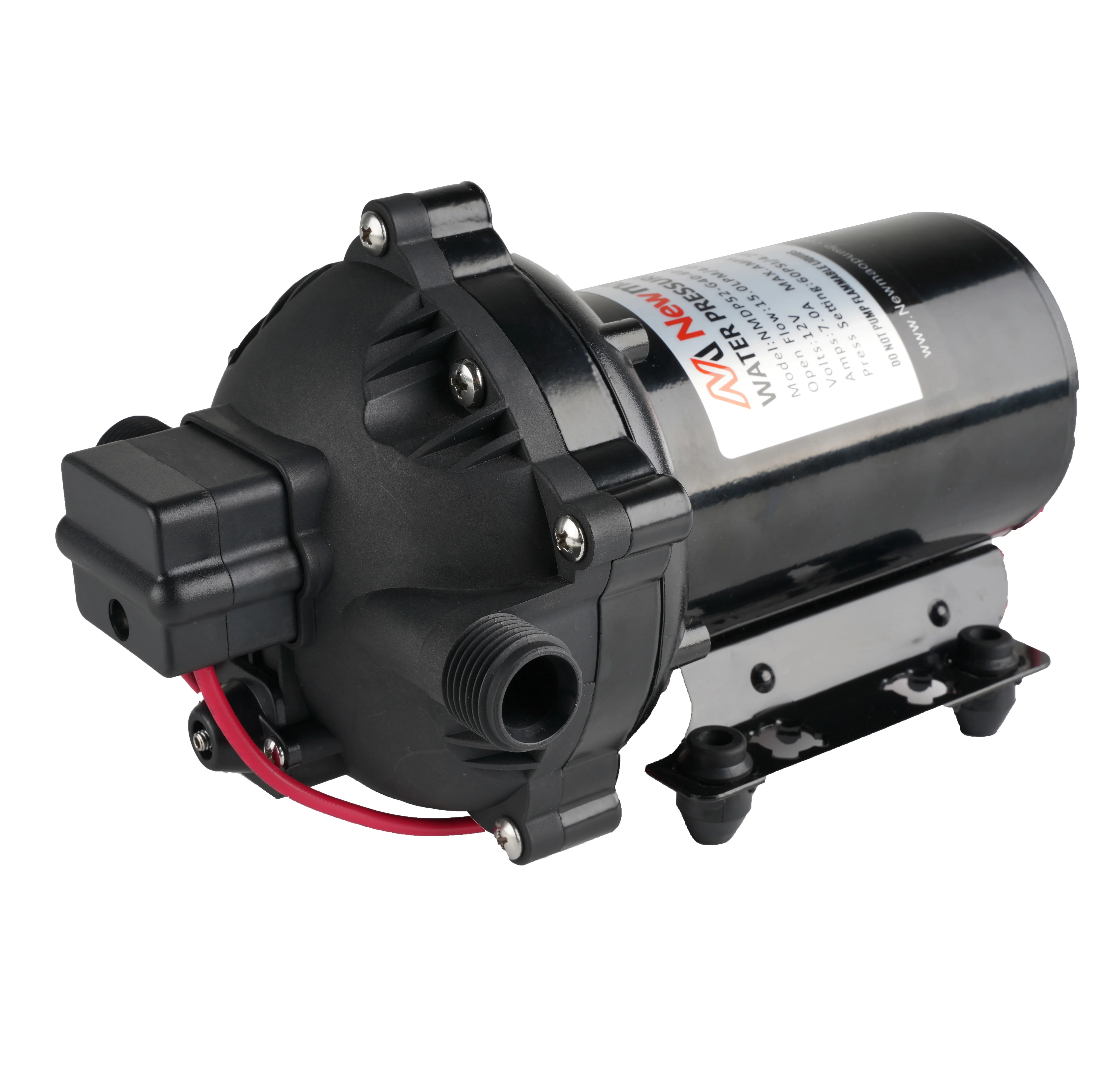 12v/24V high-pressure agricultural spray diaphragm pump, 18.9LPMDC 70PSI