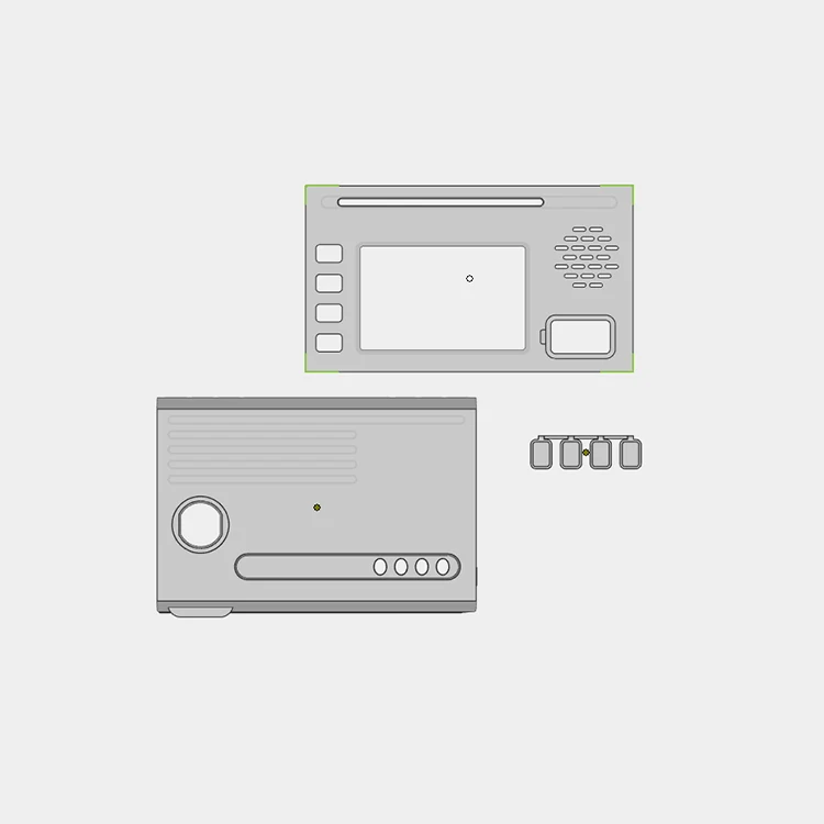 stl files China OEM jewelry model service silicone mold plastic casting prototype
