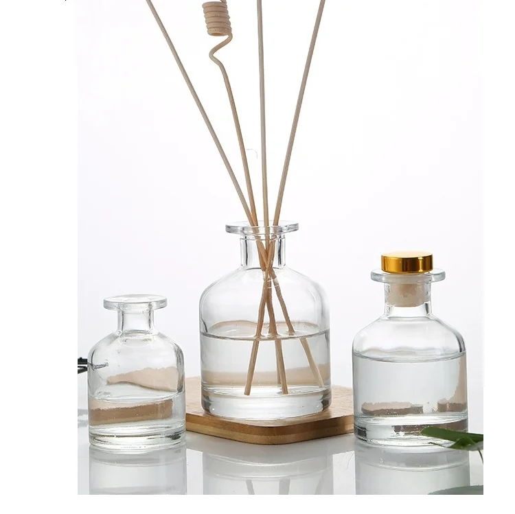 120ml  Hot Sale Round Glass Reed Diffuser Bottle