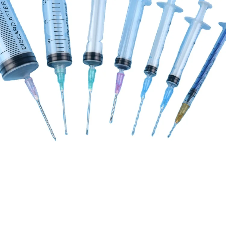 Medical Disposable Syringe with Needle