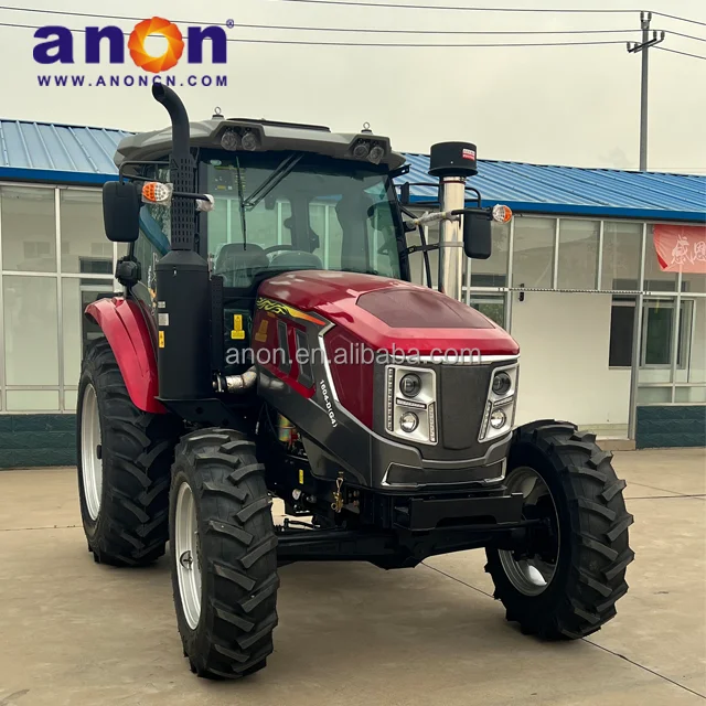 ANON agricultural machinery farm tractor dealers small 4 wheel drive tractor large horsepower farm tractor 4x4 agricultural