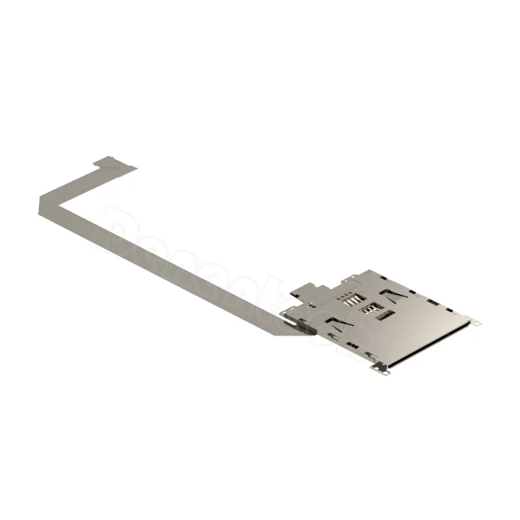 Denentech factory custom Smart Card H2.75+FFC module card connector sim card connector for PCB