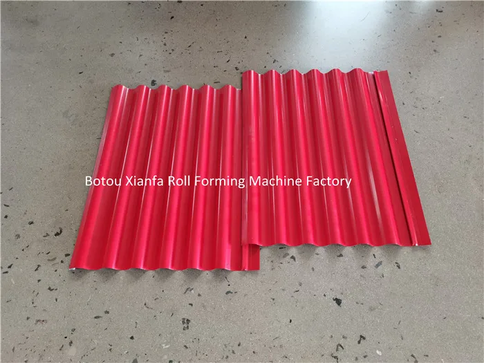 corrugated sheet standing seam metal roof roll forming machine