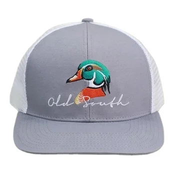 Custom 6 Panel Richardson Style 112 Shape Blank Snapback Hat,Plain Blank Black Trucker Cap,Mesh Trucker Hat