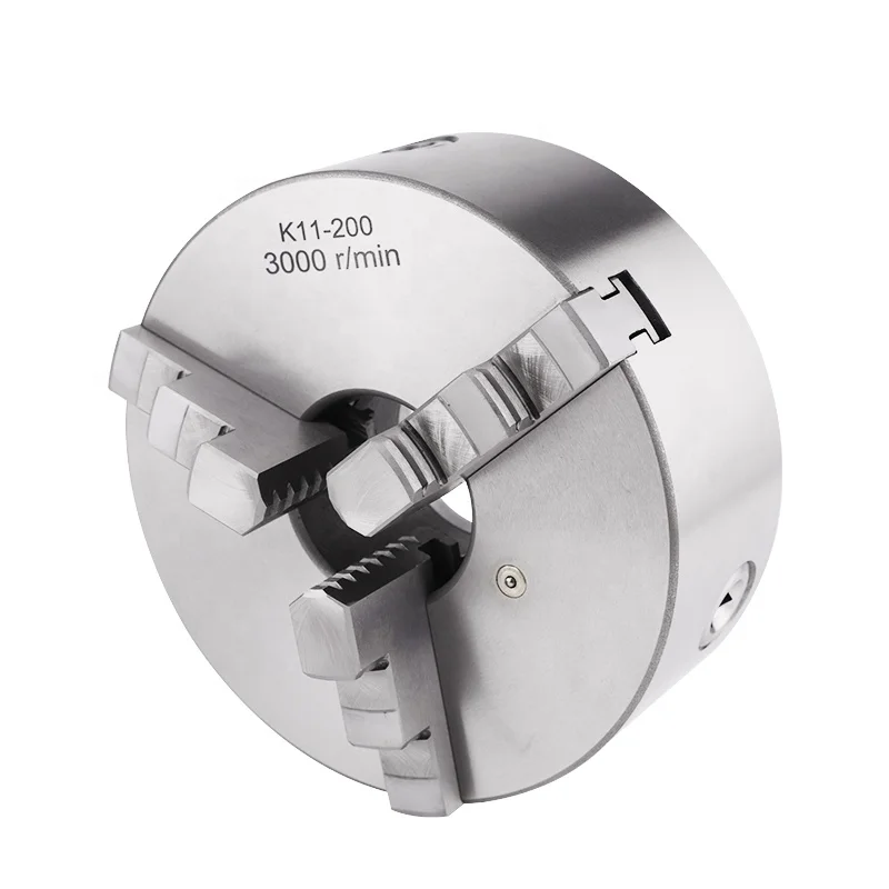 CNC machine tools K11-200 3 jaw self centering lathe chuck