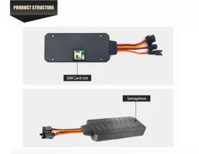 CJ790 8PIN Anti-Theft LTE 4G tracker gps car with remotely stop car