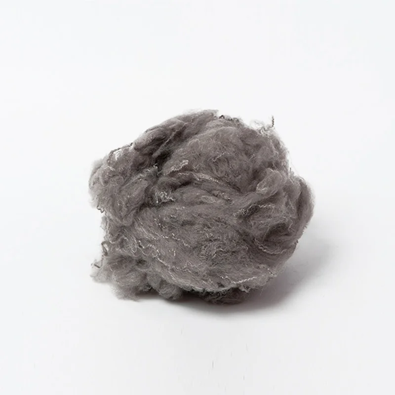 11D Лидер продаж, переработанная полутусклая полиэфирная волоконная линия для нетканого ковра