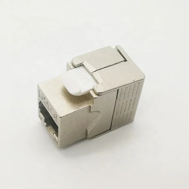Заводская цена бесплатный образец cat6 keystone jack Ethernet настенный домкрат 180 градусов CAT.6 STP экранированный keystone Jack