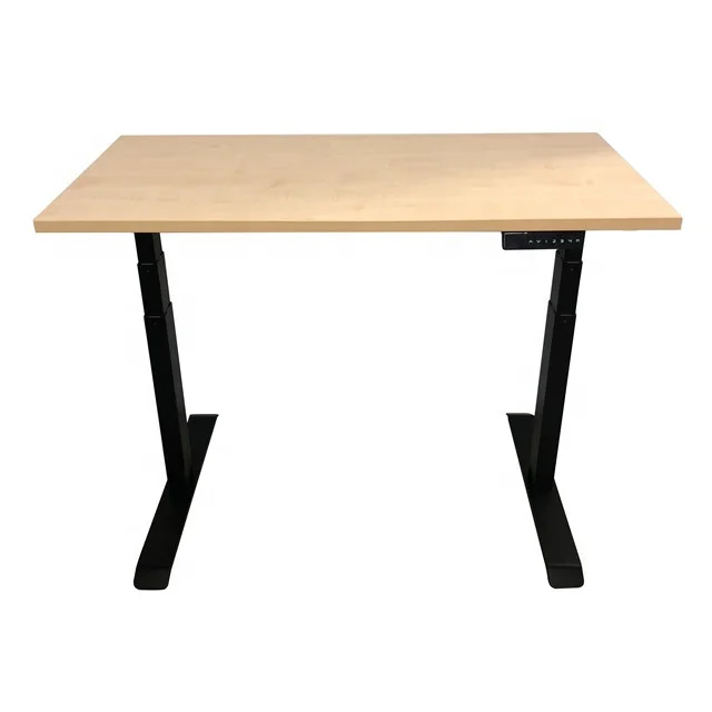 Ergonomic electric motorized office height adjustable uplift table workstation