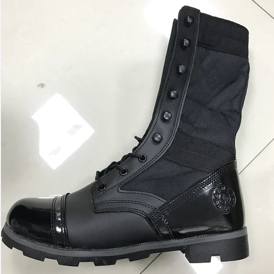 Ghana Upper Light and Strong Desert Boots Tactical Black Combat Boots Factory Direct Sale Classic Ankle 25cm High Mesh Shoes
