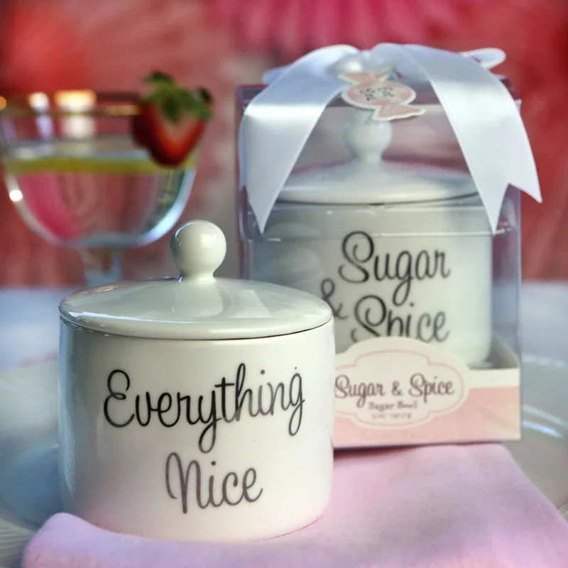  Ceramic Sugar Bowl Spice and Everything Nice