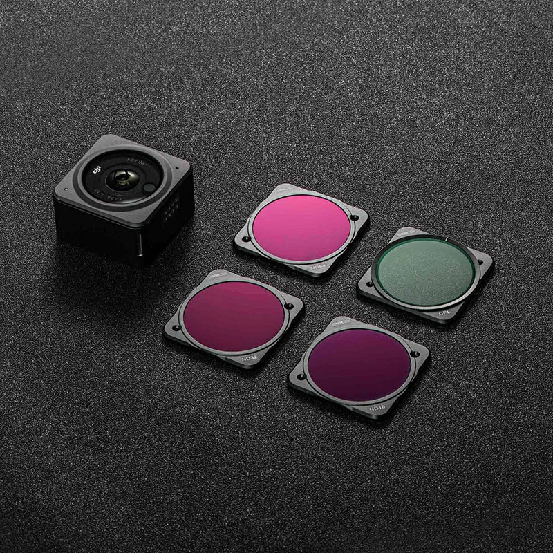 CPL UV Lens ND8 ND16 ND32 ND64 Polarized Glass Filter Neutral Density Filters for DJI Action 2 Sport Camera Accessories