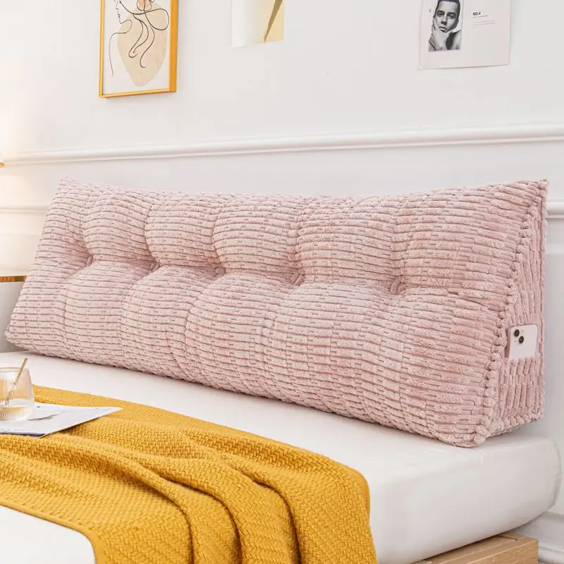 New Hot Cheap Price Soft Custom Living Room Sofa Bed Decor Relaxing Gaming  Lumbar Neck Back Support Triangle Backrest Cushion