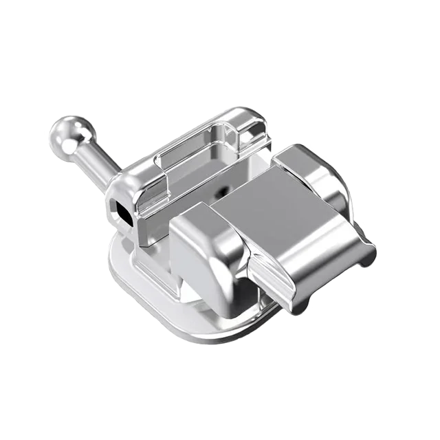 
Orthodontic Metal Stainless Steel Brackets Dental Unit MIM Bondable Roth Orthodontic Brackets 