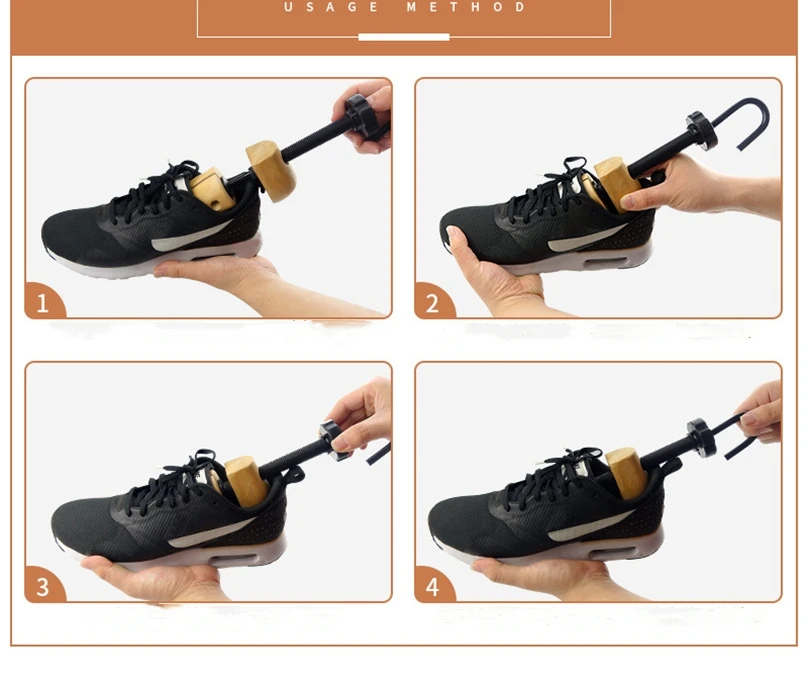 Manufacturer Custom Design Multi-sizes Lotus Wooden Shoe Tree Spring For Leather Shoes