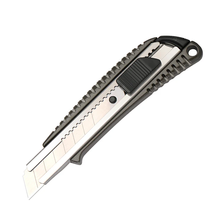 2024 High quality cutter knife 100*18mm black utility knife