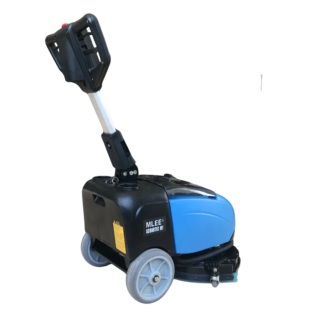 MLEE-M1 офис тренажерный зал магазин машина для чистки пола 13 дюймов литиевая батарея поломоечная машина сушилка