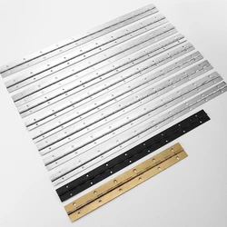 Clear 40x60mm Flexible Hinges Transparent Acrylic Piano Hinges