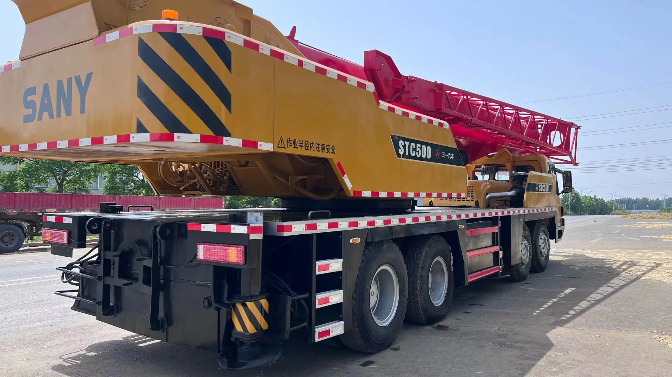 High Performance Used SANY STC500 STC300 STC600 Truck Cranes with Advanced Lifting Technology and Durability for Sale